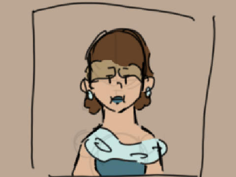 Low-quality mini comic for english