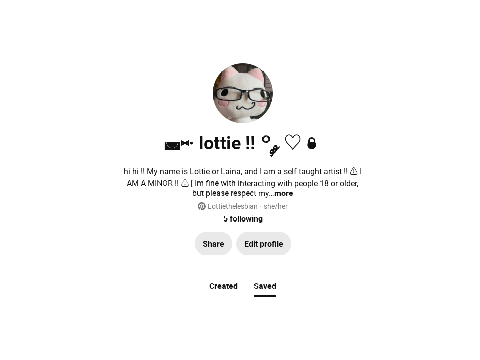 say hi to me on p1ntr3st !!