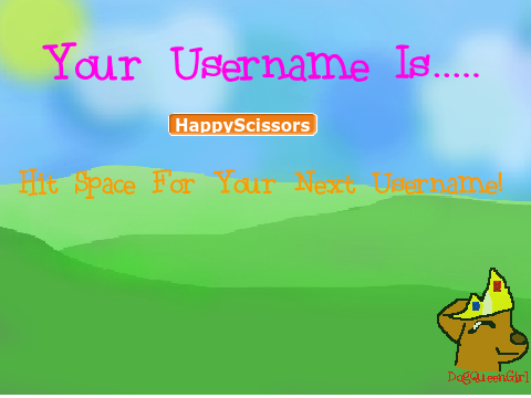 Username Generator!