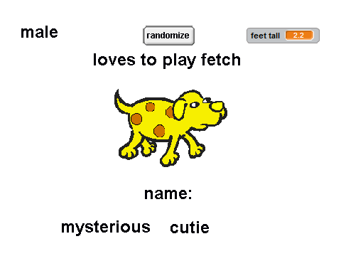 dog randomizer