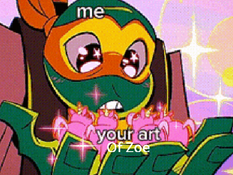 I love your art of Zoe ToT