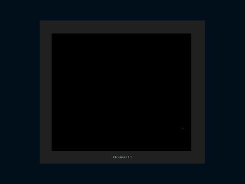 CTR screen effect