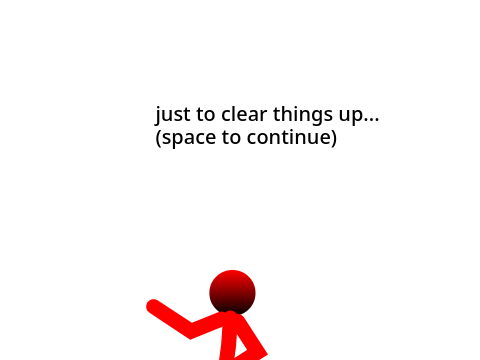 clearing things up