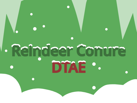 890+ Christmas/Winter Bird DTAE - Reindeer Conure