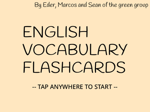 English-Flashcards