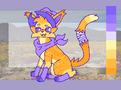 ➶ a simple cat making his way through the galaxy ➴