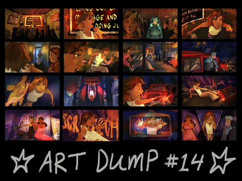 art school applications | art dump #14