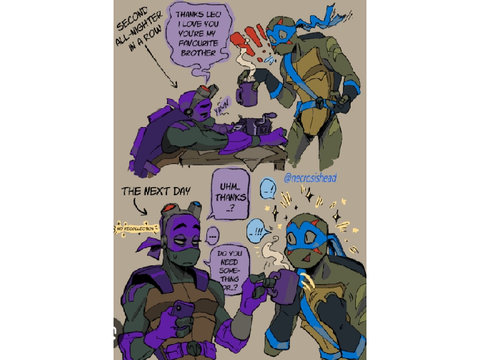 Leo's first praise by Donnie