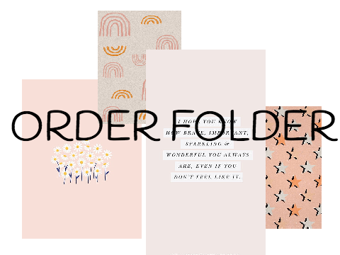 ORDER FOLDER