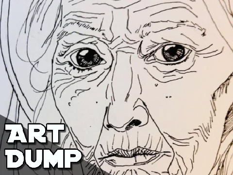Art Dump / Sketchbook Tour || 2024