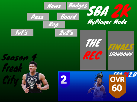 ☁ [BENNY THE BULL!] SBA 2K MyPlayer Mode | SEASON 4 remix