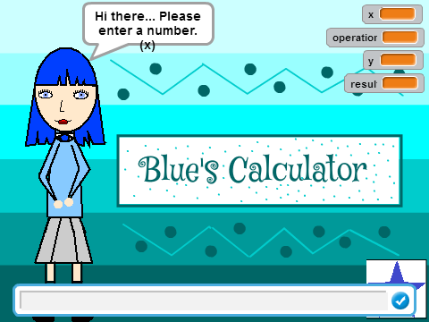 Blue's Calculator