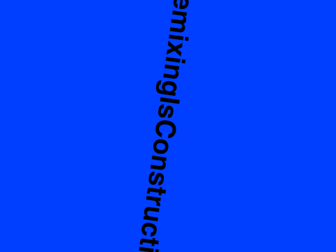 #RemixingIsConstructive