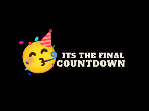 FINAL COUNTDOWN - daily edit 'til 2025