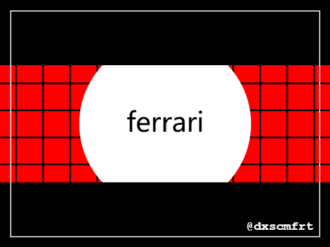 ferrari : template ⚠