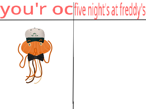 OC vs five nights at freddys remix