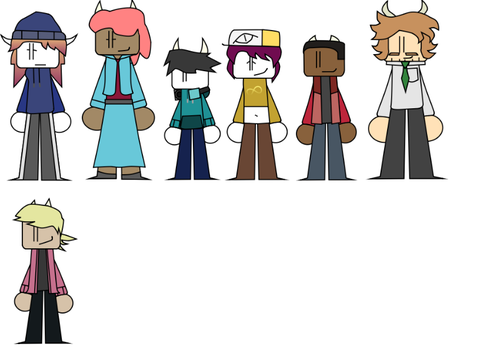 Wip, more ZM background characters