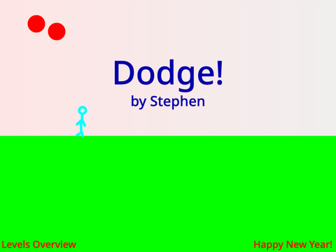 Dodge! Levels Overview (for v1.2)