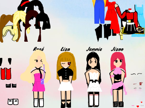 BLACKPINK Dress up Game remix