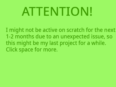 IMPORTANT NOTICE!