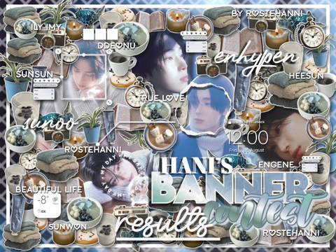 ㅤㅤ.ㅤ୨ㅤ: banners ㅤ/  contest ㅤ. . .   results ♡