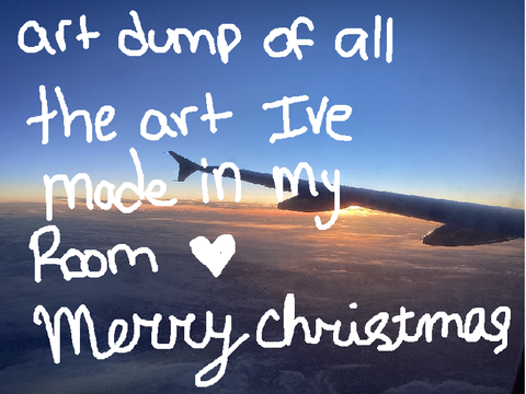 {Art dump for a Christmas gift to you guys!}