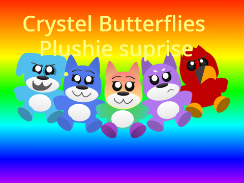 Crystal butterflies plushie surprise