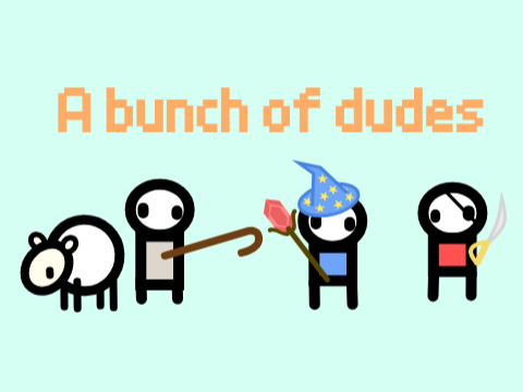 A bunch of dudes