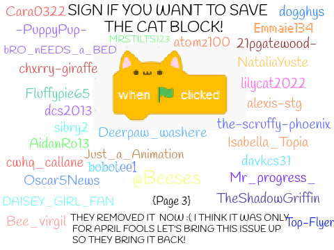 SIGN THIS IF YOU WANT TO SAVE THE CATBLOCK! remix