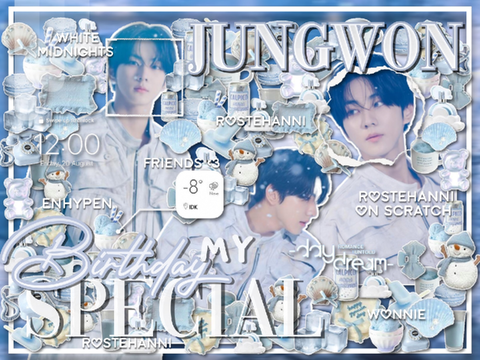 ㅤㅤ.ㅤ୨ㅤ: my ㅤ/  birthday special . . .   jungwonn ♡