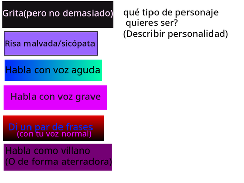 Inscripciones de voz!