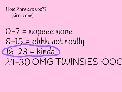 How Zara Are you?!?! remix