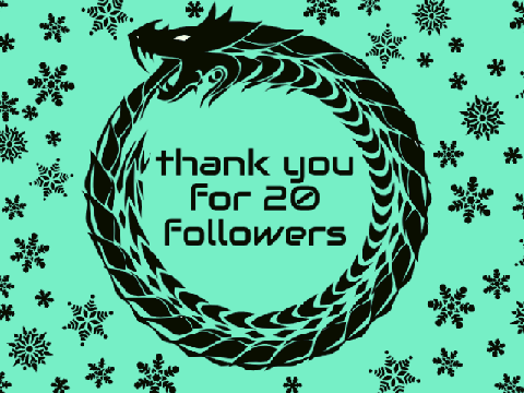 20 followers!!!