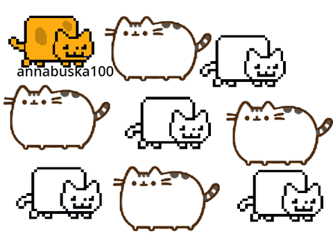 remix and add a nayan cat or pushin