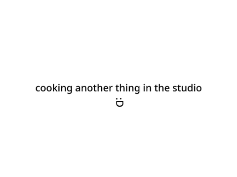 cooking something up