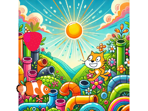 meow walking