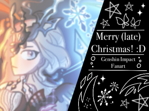 || Merry (late) Christmas :D || wow more genshin fanart