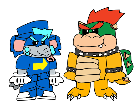 Sprite and Bowser's New Look!