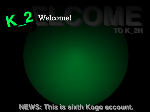Welcome!