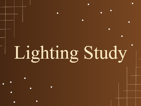 Lighting Study