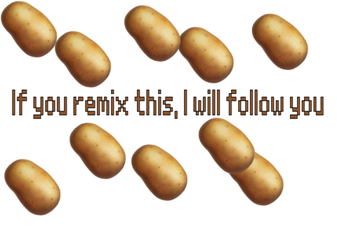  you remix this, I follow you, community test, remix remix remix