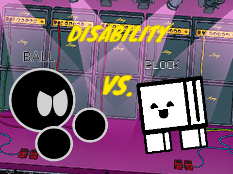 Block BATTLES Ball in DISIABILITY