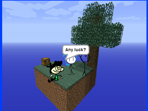 Add yourself stranded on Skyblock remix remix remix