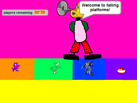 Add yourself in Trumpsy's falling platforms