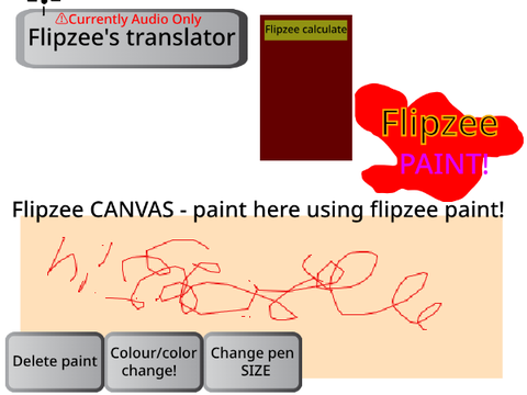 Flipzee Utility - BETA (Calculator, Paint, Translate, MORE!)