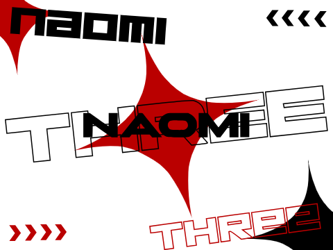 [request] banner - NaomiThree