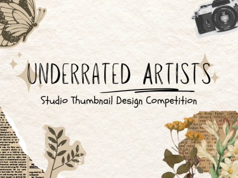 (closed) Underrated Artists Studio Thumbnail Design