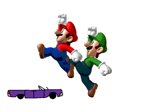 purple car wins