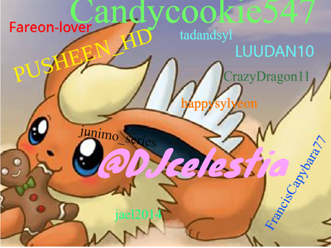 Sign if you like Flareon from the world of pokemon! remix
