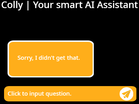 (PUBLIC ALPHA) Colly. Your AI. At the click of a button.